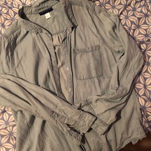 Light blue chambray shirt